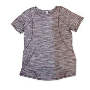 Lululemon Athletica Pink Heathered Top